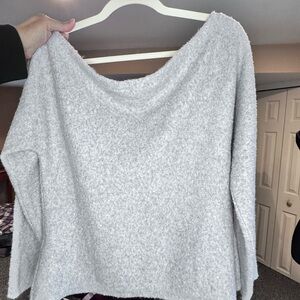 Abercrombie & Fitch Light Gray Women's Sweater